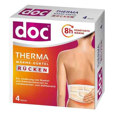 Doc Therma Wärme-gürtel Rücken 4 stk von HERMES Arzneimittel GmbH PZN 18017142