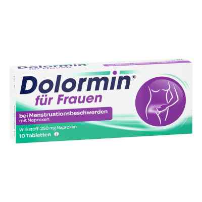 Dolormin für Frauen bei Regelschmerzen mit Naproxen  10 stk von Kenvue Germany GmbH (OTC) PZN 02434116