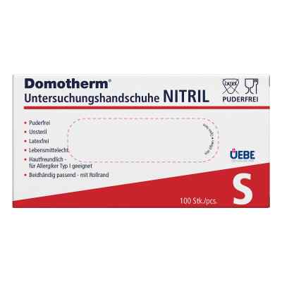 Domotherm Untersuchungshandschuhe Nitril Unsteril Puderfrei S Bl