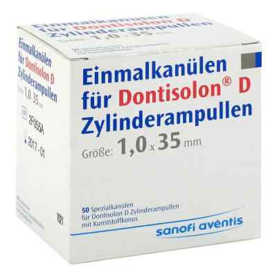 Dontisolon D Einm.kan.f.dontisolon D Zylinder amp. 50 stk von Septodont GmbH PZN 06992505