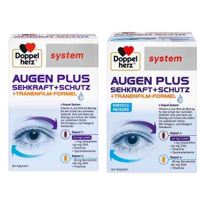 Doppelherz Augen Plus Sehkraft+schutz System Kapseln 1 Pck von  PZN 08104504