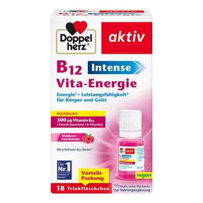 Doppelherz B12 Intense Vita-Energie - Trinkampullen 18 stk von Queisser Pharma GmbH & Co. KG PZN 17215414