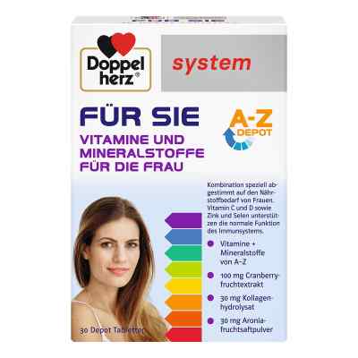 Doppelherz Für Sie system Tabletten 30 stk von Queisser Pharma GmbH & Co. KG PZN 10131884