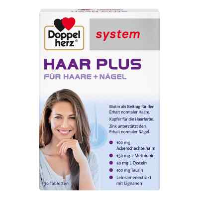 Doppelherz Haar Plus system Tabletten 30 stk von Queisser Pharma GmbH & Co. KG PZN 10067548