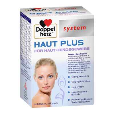 Doppelherz Haut Plus system Tabletten+kapseln 60 stk von Queisser Pharma GmbH & Co. KG PZN 10067531