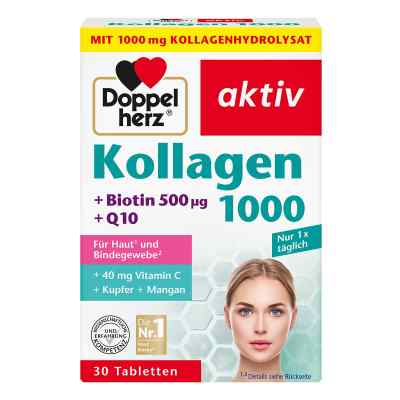 Doppelherz Kollagen 1000 Tabletten 30 stk von Queisser Pharma GmbH & Co. KG PZN 18389352