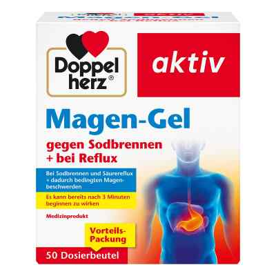 Doppelherz Magen-gel Gegen Sodbrennen+bei Reflux 50X10 ml von Queisser Pharma GmbH & Co. KG PZN 19282691