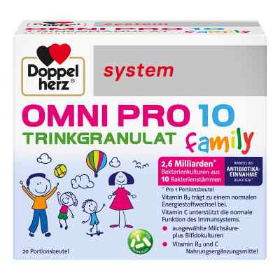 Doppelherz Omni Pro 10 Family System Trinkgranulat 20 stk von Queisser Pharma GmbH & Co. KG PZN 19908883
