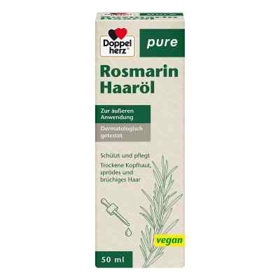 Doppelherz Rosmarin Haaröl Pure 50 ml von Queisser Pharma GmbH & Co. KG PZN 19288506