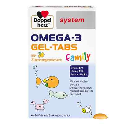 Doppelherz system Omega-3 family Kautablettem