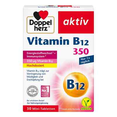 Doppelherz Vitamin B12 350 Tabletten 30 stk von Queisser Pharma GmbH & Co. KG PZN 17173822