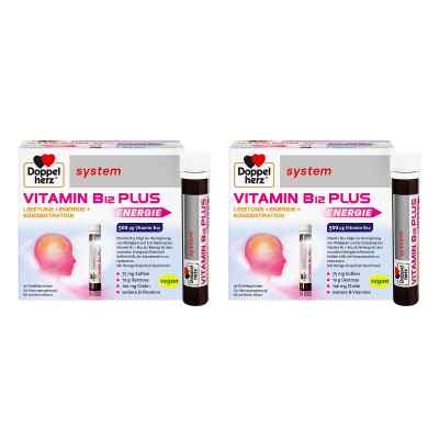 Doppelherz Vitamin B12 Plus System Trinkampullen 2x30X25 ml von Queisser Pharma GmbH & Co. KG PZN 08104503