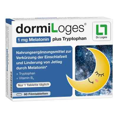 DormiLoges 1 mg Melatonin plus Tryptophan 60 stk von Dr. Loges + Co. GmbH PZN 17544980