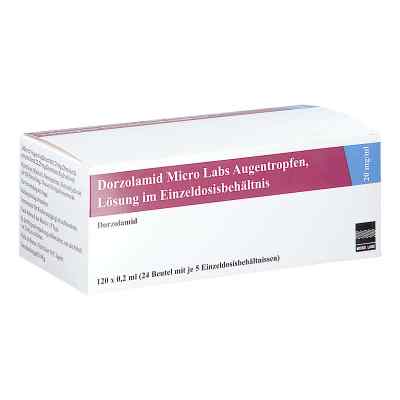 Dorzolamid Micro Labs 20 Mg/ml Atr Lösung Im Edb 120X0.2 ml von Micro Labs GmbH PZN 17263867