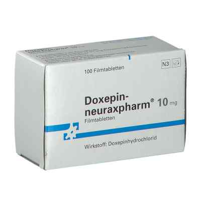 Doxepin-neuraxpharm 10mg 100 stk von neuraxpharm Arzneimittel GmbH PZN 02458223