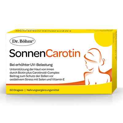 Dr. Böhm Sonnencarotin Dragees 60 stk von Apomedica Pharmazeutische Produkte GmbH PZN 19383297