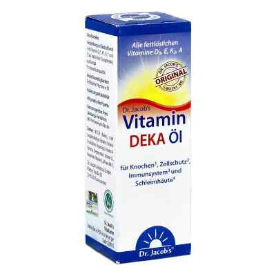 Dr. Jacob's Vitamin D3, K2, E & A in Öl Tropfen 20 ml von Dr.Jacobs Medical GmbH PZN 14366124