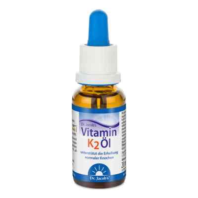 Dr. Jacob's Vitamin K2 Öl All-trans MK7 640 Tropfen vegan 20 ml von Dr. Jacob's Medical GmbH PZN 11648046