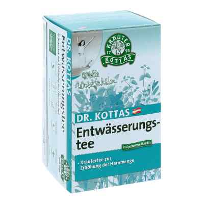 DR. KOTTAS Entwässerungstee, Filterbeutel 20 stk von Hecht Pharma GmbH GB - Handelsware PZN 09919650