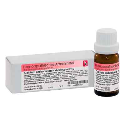 Dr. Reckeweg Calcium Carbonicum Hahnemanni D12 10 g von Dr.RECKEWEG & Co. GmbH PZN 00907622