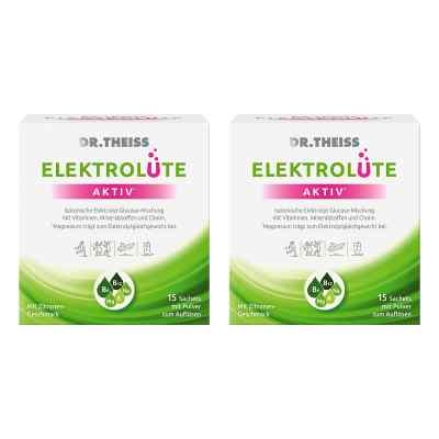 Dr.Theiss Elektrolüte Aktiv Pulver Sachets 2x15 stk von Dr. Theiss Naturwaren GmbH PZN 08104773
