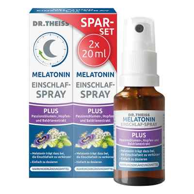 Dr.Theiss Melatonin Einschlaf-Spray Plus Spar-Set 2X20 ml von Dr. Theiss Naturwaren GmbH PZN 18716756