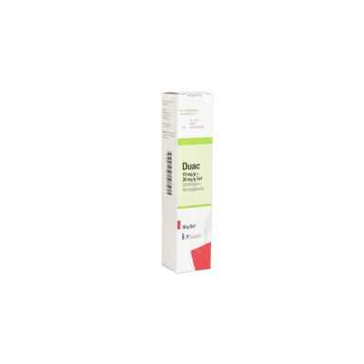 Duac 10 mg/g + 30 mg/g Gel 30 g von GlaxoSmithKline GmbH & Co. KG PZN 04132371
