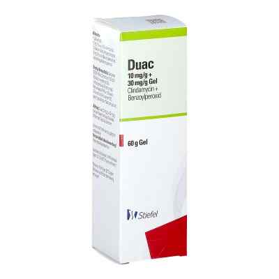 Duac 10 mg/g + 30 mg/g Gel 60 g von GlaxoSmithKline GmbH & Co. KG PZN 10306355