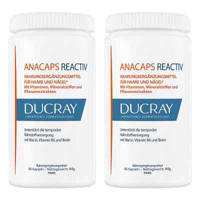 Ducray Anacaps Reactiv Kapseln 2x90 stk von PIERRE FABRE DERMO KOSMETIK GmbH PZN 08104977