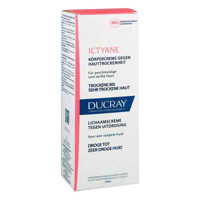 Ducray Ictyane Körpercreme gegen Hauttrockenheit 200 ml von PIERRE FABRE DERMO KOSMETIK GmbH PZN 12381898