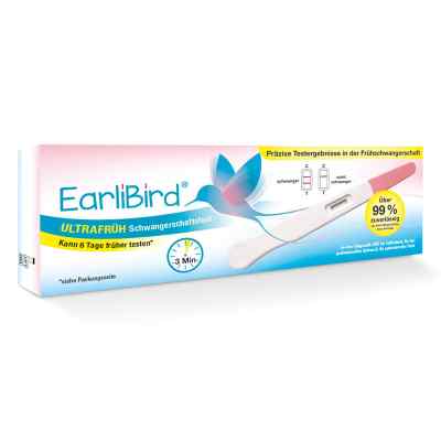 Earlibird Ultrafrüh Schwangerschaftstest Urin 1  von Hager Pharma GmbH PZN 19432357