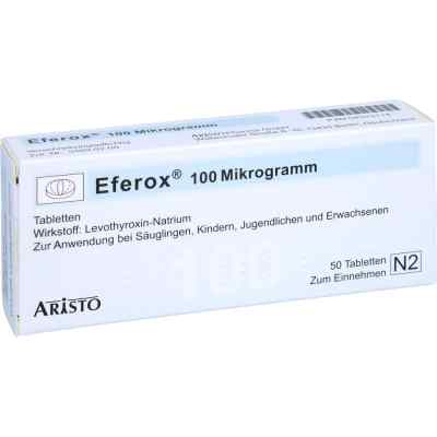Eferox 100 Mikrogramm Tabletten 50 stk von Aristo Pharma GmbH PZN 04315114