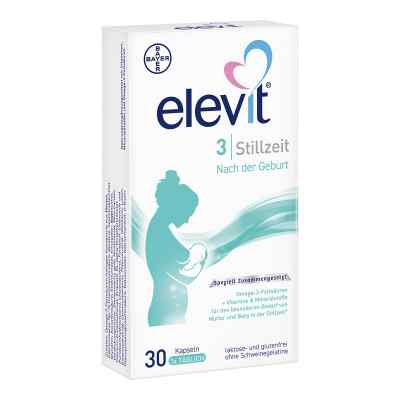 Elevit 3 Stillzeit Nährstoffversorgung für Mutter und Kind 30 stk von Bayer Vital GmbH PZN 13162649