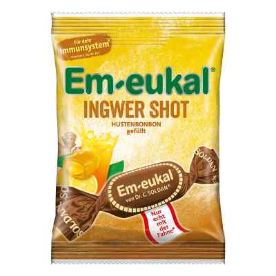 Em Eukal Bonbons Ingwer Shot gefüllt zuckerhaltig 75 g von Dr. C. SOLDAN GmbH PZN 16567915