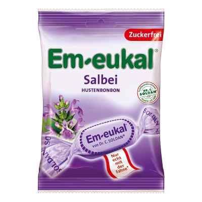 Em Eukal Bonbons Salbei zuckerfrei 75 g von Dr. C. SOLDAN GmbH PZN 03166528
