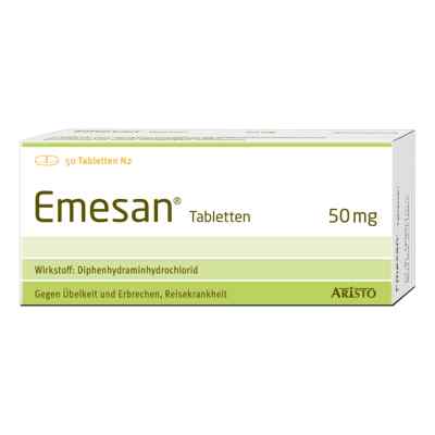 Emesan Reisetabletten 50 stk von Aristo Pharma GmbH PZN 02450983