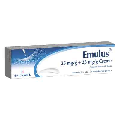 Emulus 25 mg/g + 25 mg/g Creme 30 g von HEUMANN PHARMA GmbH & Co. Generica KG PZN 11562126