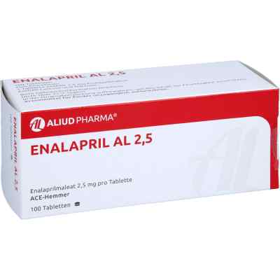 Enalapril Al 2,5 Tabletten 100 stk von ALIUD Pharma GmbH PZN 01097711
