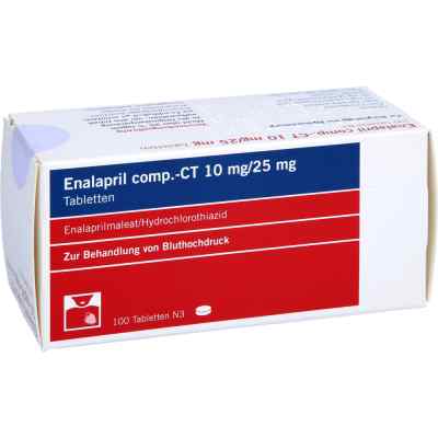 Enalapril comp-CT 10/25 mg Tabletten 100 stk von AbZ Pharma GmbH PZN 02809579