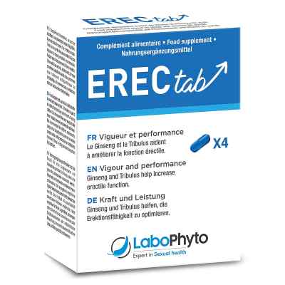 Erectab Tabletten 4 stk von LABOPHYTO SAS PZN 20512713