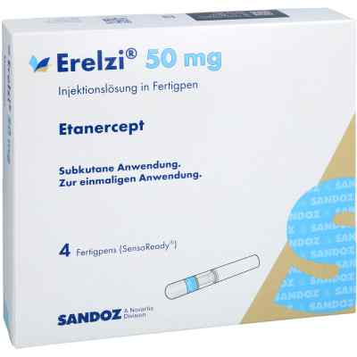 Erelzi 50 mg Injektionslösung im Fertigpen 4 stk von Hexal AG PZN 11594379