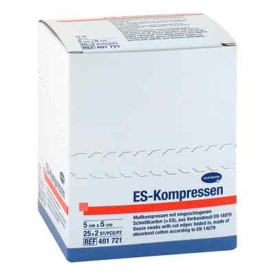 Es-kompressen steril 5x5 cm 8fach