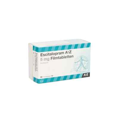Escitalopram Abz 5 mg Filmtabletten 50 stk von AbZ Pharma GmbH PZN 10099063