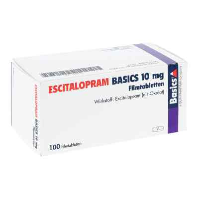 ESCITALOPRAM BASICS 10mg 100 stk von Basics GmbH PZN 10206553