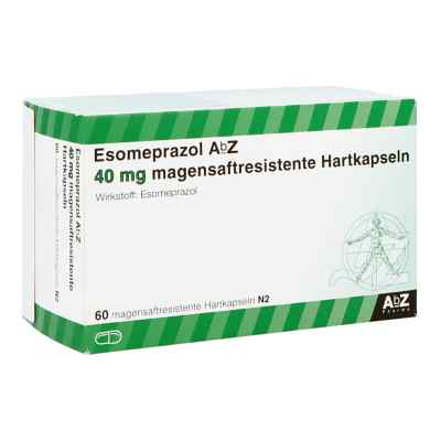 Esomeprazol AbZ 40mg 60 stk von AbZ Pharma GmbH PZN 06465384