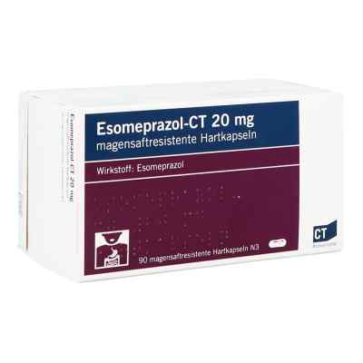 Esomeprazol-CT 20mg 90 stk von AbZ Pharma GmbH PZN 06499029