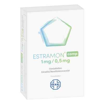 Estramon comp 1 mg/0,5 mg Filmtabletten 28 stk von Hexal AG PZN 12667761