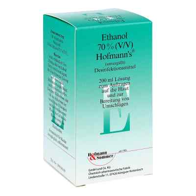 Ethanol 70% V/v Hofmann's 200 ml von Hofmann & Sommer GmbH & Co. KG PZN 10112510