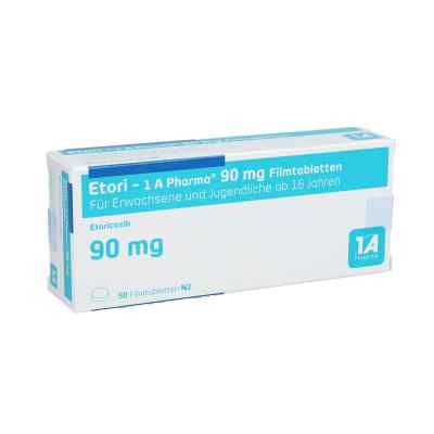 Etori 1a Pharma 90 mg Filmtabletten 50 stk von 1 A Pharma GmbH PZN 12422255