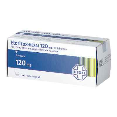 Etoricox-hexal 120 mg Filmtabletten 100 stk von Hexal AG PZN 14139776